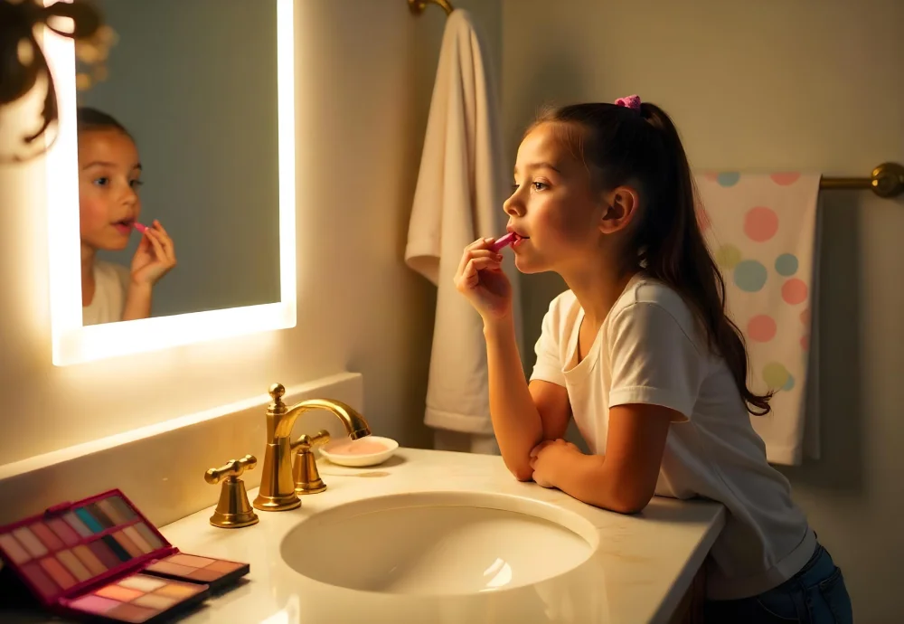 lighted vanity mirrors for bathroom